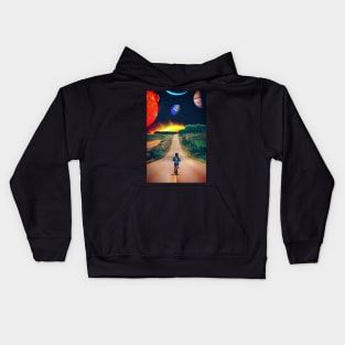 Beginning Of The Journey Kids Hoodie